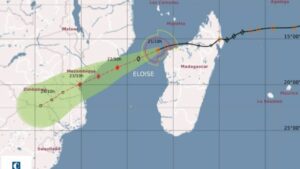 Unveiling the Fury: The Path of Tropical Cyclone Eloise