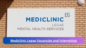 New Hirings at x1 Mediclinic Legae Vacancies 2024, Submit Online Job Application Form @www.mediclinic.co.za