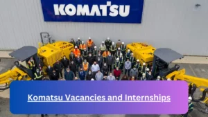 New Hirings at x18 Komatsu Vacancies 2024, Submit Online Job Application Form @komatsu.co.za Vacancies
